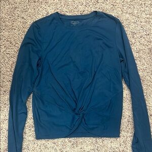Athleta Women's Blue Long Sleeve Top